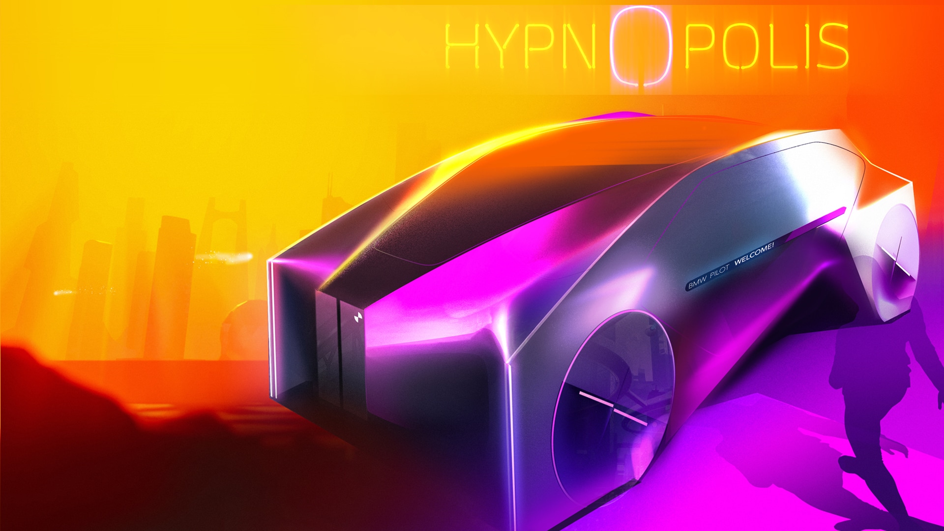 The future will be more digitally driven and highly intelligent, so the "Pod" uses a side screen to exchange information and communicate with us humans.
